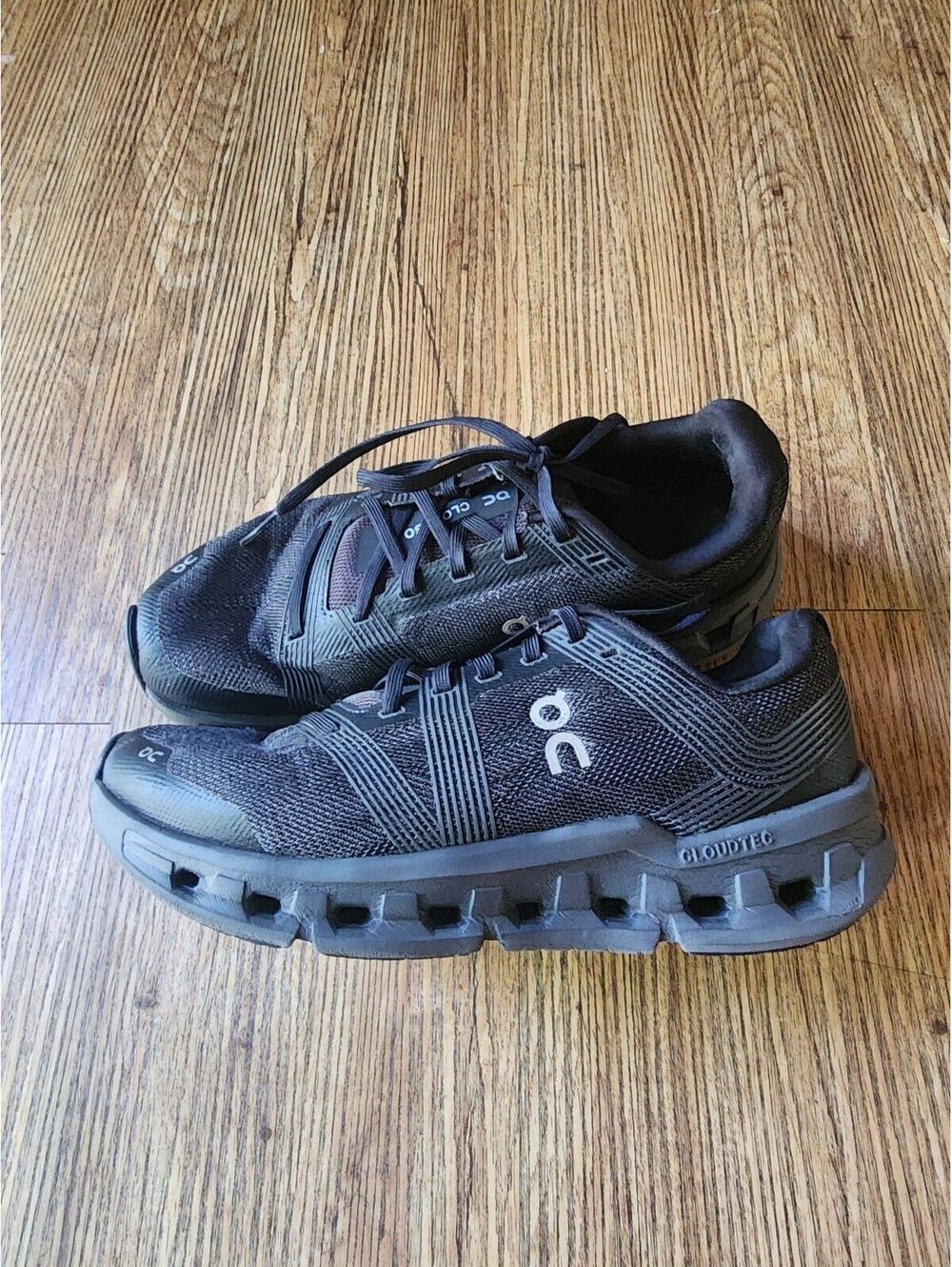 Size 8,5On Cloudtec Black Running Shoes